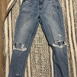 American Eagle Outfitters Light Blue Boyfriend Jeans